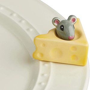 Nora Fleming Hand-Painted Mini: Cheese, Please  - NWT